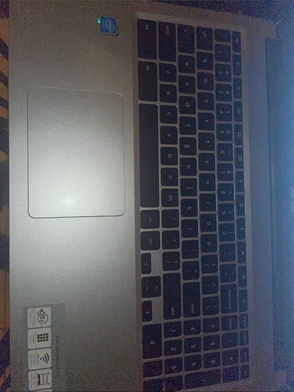 Acer chromebook silver
